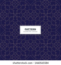 Art deco seamless  background vector.