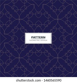 Art deco seamless  background vector.