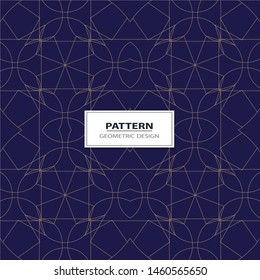 Art deco seamless  background vector.