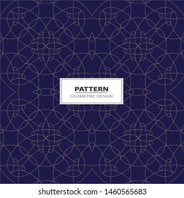 Art deco seamless  background vector.