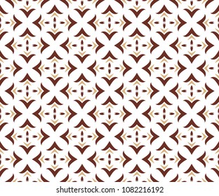 Art deco seamless floral pattern background, antique stylish ornament, vector repeating texture