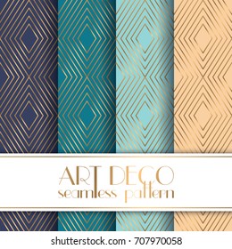 Art Deco seamless pattern