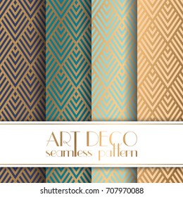 Art Deco seamless pattern