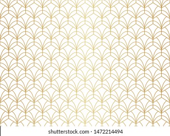 Diseño art deco sin fisuras.Fondo del vector abstracto. Textura geométrica elegante.