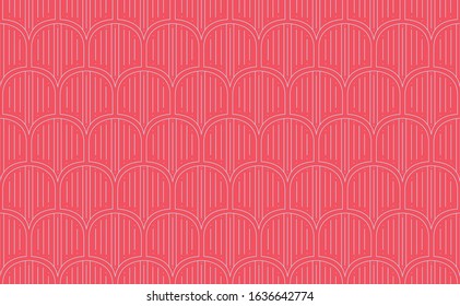 Art deco seamless pattern. Abstract vector background. Geometric elegant texture.