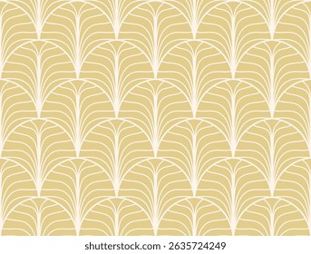 Art deco seamless pattern. Abstract vector background. Geometric elegant texture.