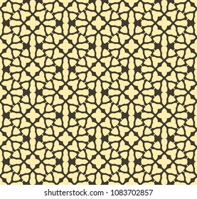 Art deco seamless pattern background, antique stylish ornament,vector repeating texture
