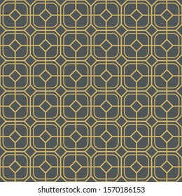 Art deco seamless pattern background.
