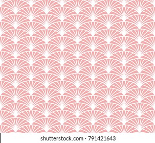 Art Deco Seamless Pattern Background. Geometric decorative texture.