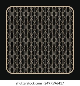 Art Deco Seamless Pattern Backgrounds.