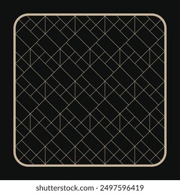 Art Deco Seamless Pattern Backgrounds.