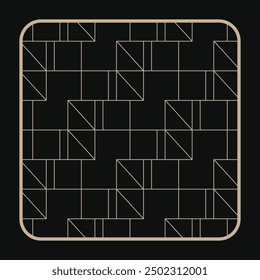 Fondos de patrón sin fisuras art déco.