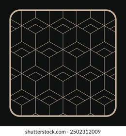 Fondos de patrón sin fisuras art déco.