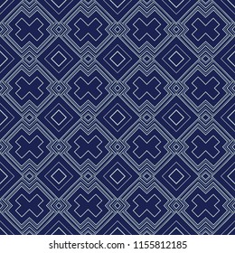 Art Deco Nahtlose Muster, Geometrischer Hintergrund für Design, Cover, Textilien, Tapeten, Vektorgrafik-Deko 
