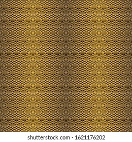 Art Deco Seamless Pattern. Golden luxury vintage background. Fan scales ornaments. Geometric decorative retro papers. Vector 1920s design. Vintage illustration.