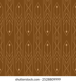 Art Deco Seamless Pattern Illustration