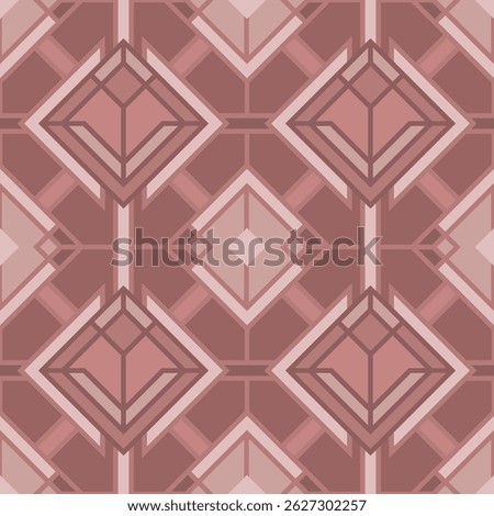 Art Deco Seamless Pattern Illustration