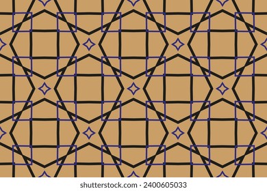 Art deco seamless pattern , luxury wallpaper with geometric shape, geometric pattern in high detail.