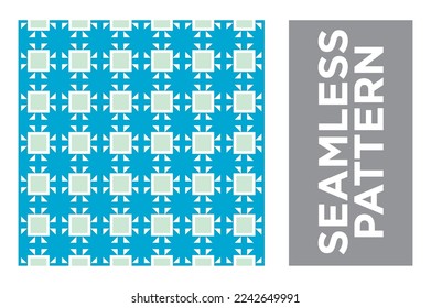 Art Deco Seamless Pattern on White Background