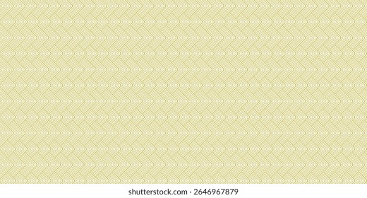 Art deco seamless pattern. Repeating line patern. Abstract diamond lattice. Gold triangle background. Repeating geometric rhomb graphic. Repeat reticulated egypt design for prints. Vector illustration