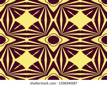 Art Deco seamless pattern. Retro vintage ornamental geometrical pattern, ornate texture. Element for design