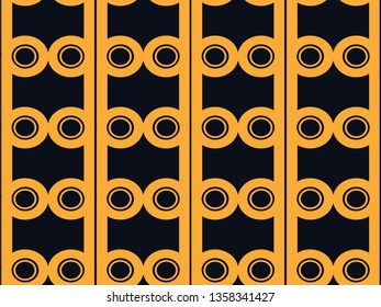 Art Deco seamless pattern. Retro vintage ornamental geometrical pattern, ornate texture. Element for design