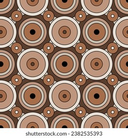 Patrón Art Decó Seamless. Textura de arte de línea retro. Ilustración vectorial del fondo geométrico elegante