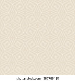 Art deco seamless pattern. Stylish modern geometric texture. Repeating polygonal shapes, lines, rhombuses. Vector light abstract background