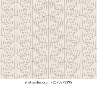 art deco seamless pattern in vintage and retro style
