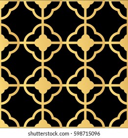 Art Deco seamless pattern.decoration ornament.