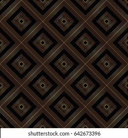 Art Deco seamless pattern.decoration ornament.