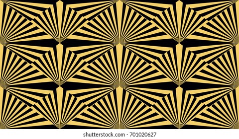 Art Deco seamless pattern.decoration ornament.