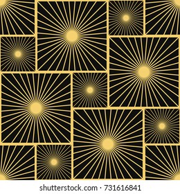 Art Deco seamless pattern.decoration ornament.
