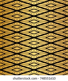 Art Deco seamless pattern.decoration ornament.