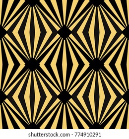 Art Deco seamless pattern.decoration ornament.
