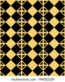 Art Deco seamless pattern.decoration ornament.