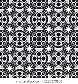 Art Deco seamless vintage wallpaper pattern. Geometric decorative background - stock vector