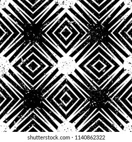 Art Deco seamless vintage wallpaper pattern. Geometric decorative background