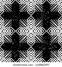 Art Deco seamless vintage wallpaper pattern. Geometric decorative background