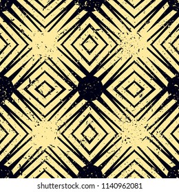 Art Deco seamless vintage wallpaper pattern. Geometric decorative background