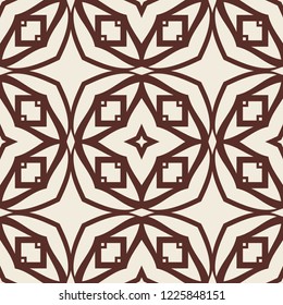 Art Deco seamless vintage wallpaper pattern. Geometric decorative background