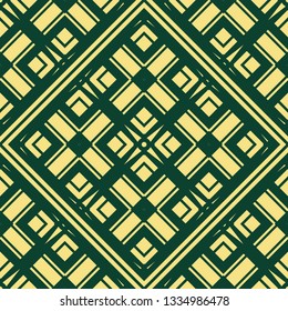 Art Deco seamless vintage wallpaper pattern. Geometric decorative background. Vector illustration.