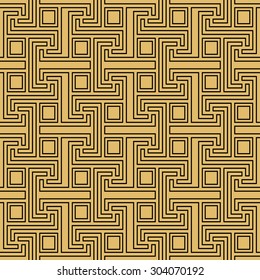 Art Deco seamless vintage wallpaper pattern