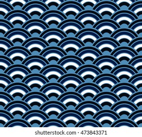 Art Deco Seamless Wallpaper Pattern Design