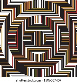 Art Deco Style Background with Gold Glitter Geometric Crossing Shapes, Circles, Rectangles, Lines, Squares, Art Nouveau Vintage Pattern, Retro Party 1920's 