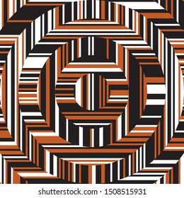Art Deco Style Background with Gold Glitter Geometric Crossing Shapes, Circles, Rectangles, Lines, Squares, Art Nouveau Vintage Pattern, Retro Party 1920's 