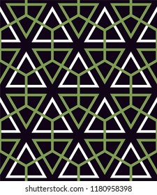 Geometría de estilo Art Deco sin inconvenientes