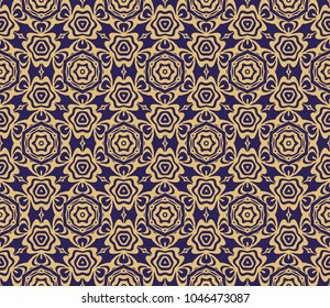 Art Deco style seamless pattern texture. Color background. Vector illustration.