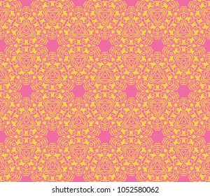 Art Deco style seamless pattern texture. Color background. Vector illustration.