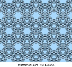 Art Deco style seamless pattern texture. Color background. Vector illustration.